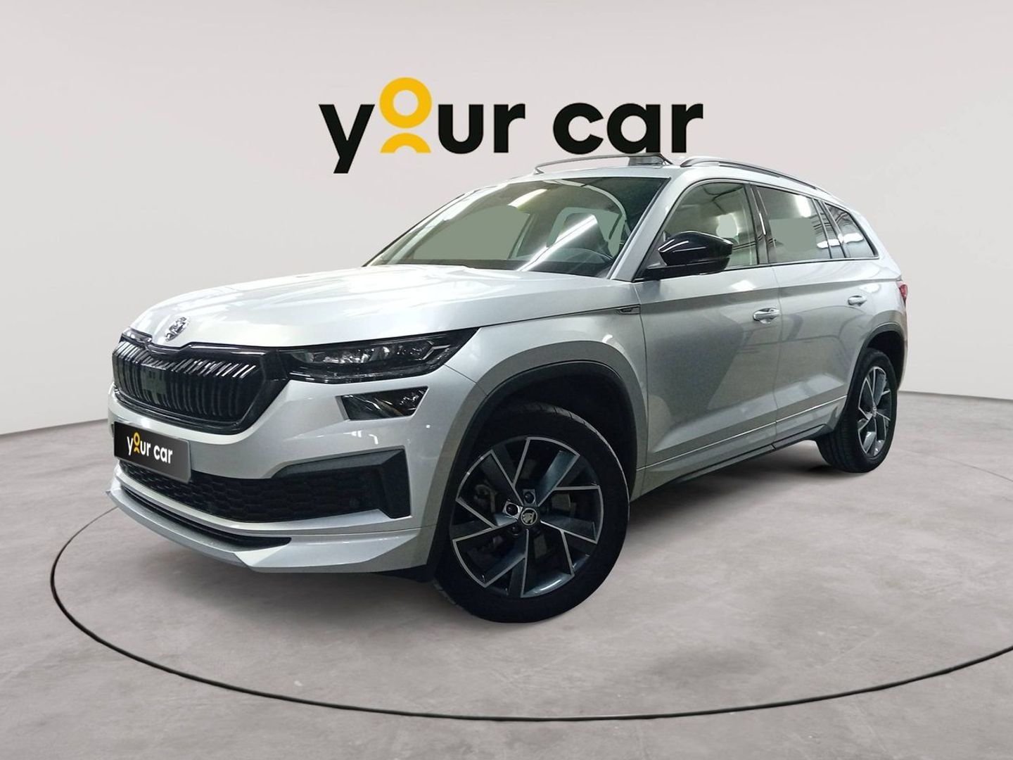 Skoda Kodiaq 2.0 TDI Sportline 4x2 DSG 110 kW (150 CV) Gris Plata All Terrain / Pick-up