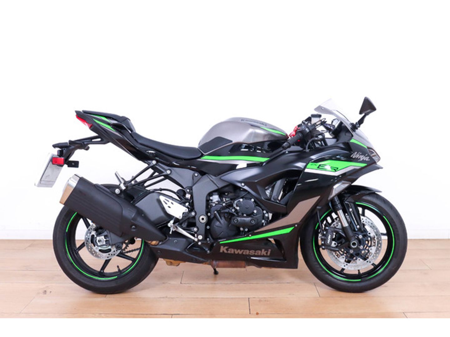 Kawasaki Ninja ZX-6R Negro Motorcycle