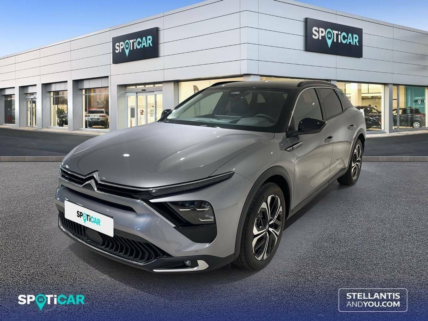 Citroen C5 X Hybrid 180 Shine e-EAT8 132 kW (180 CV) Gris Sedan