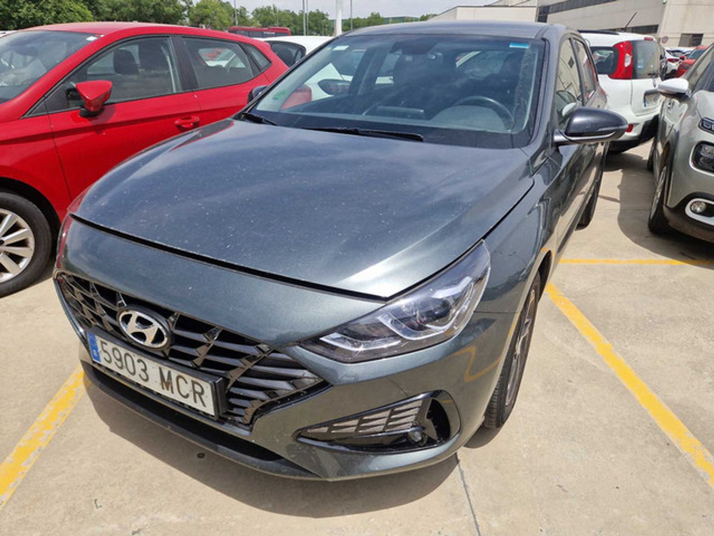 Hyundai i30 1.0 TGDI 48V Klass 88 kW (120 CV) Gris Compact