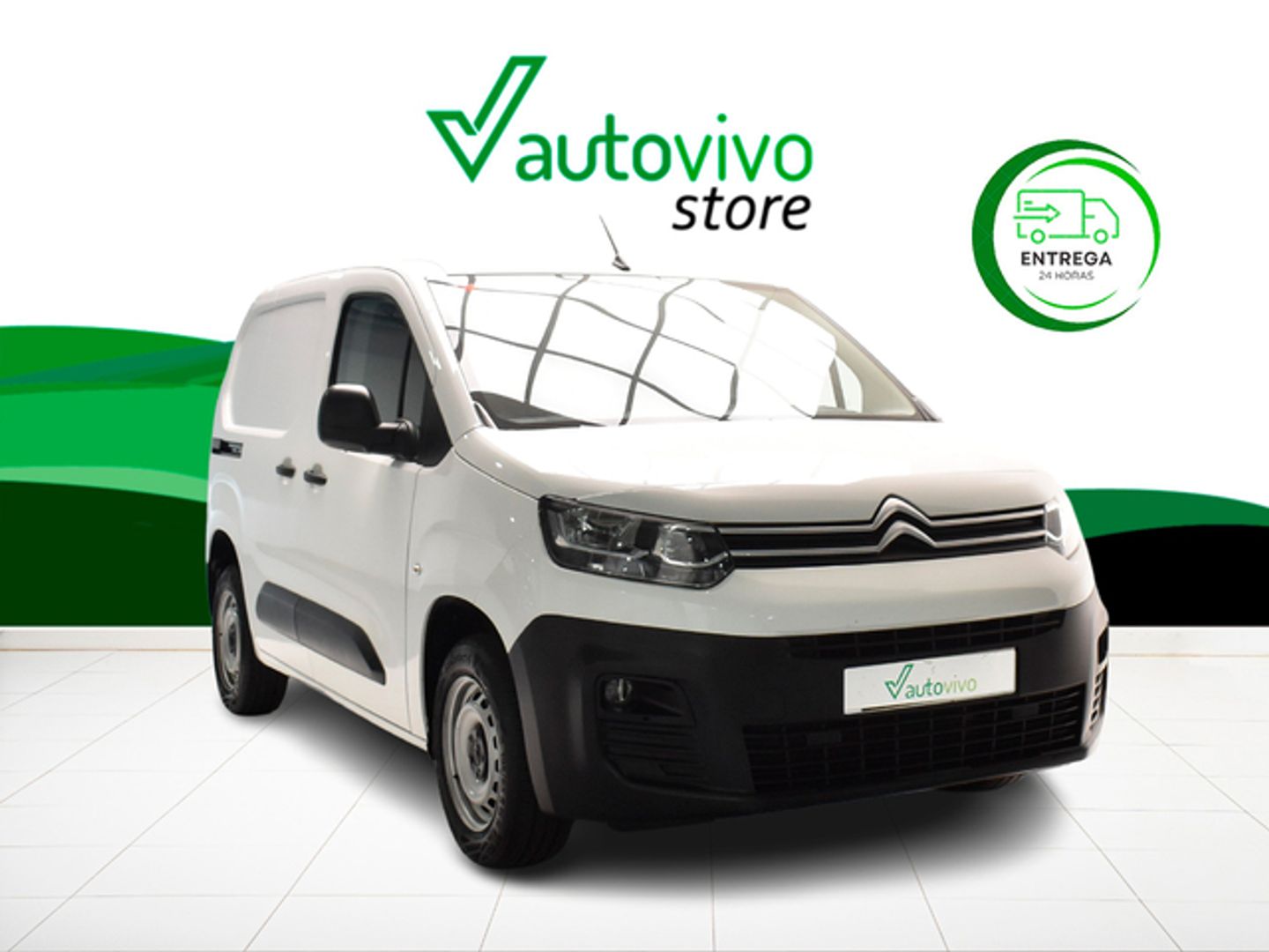 Citroen Berlingo Furgon BlueHDi 100 Talla M Control 75 kW (102 CV) Blanco Industrial