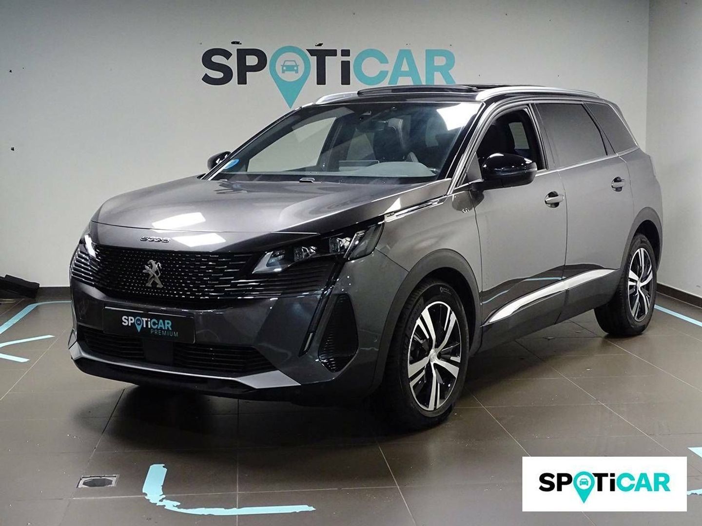 Peugeot 5008 Hybrid 1.2 GT eDCS6 100 kW (136 CV) Gris SUV
