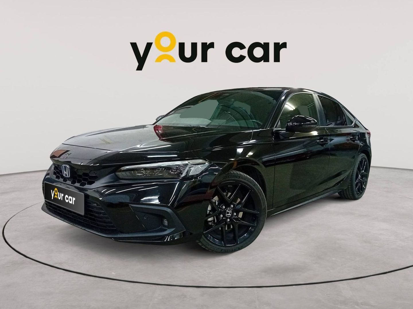Honda Civic 2.0 i-MMD Sport CVT 135 kW (184 CV) Negro Sedan