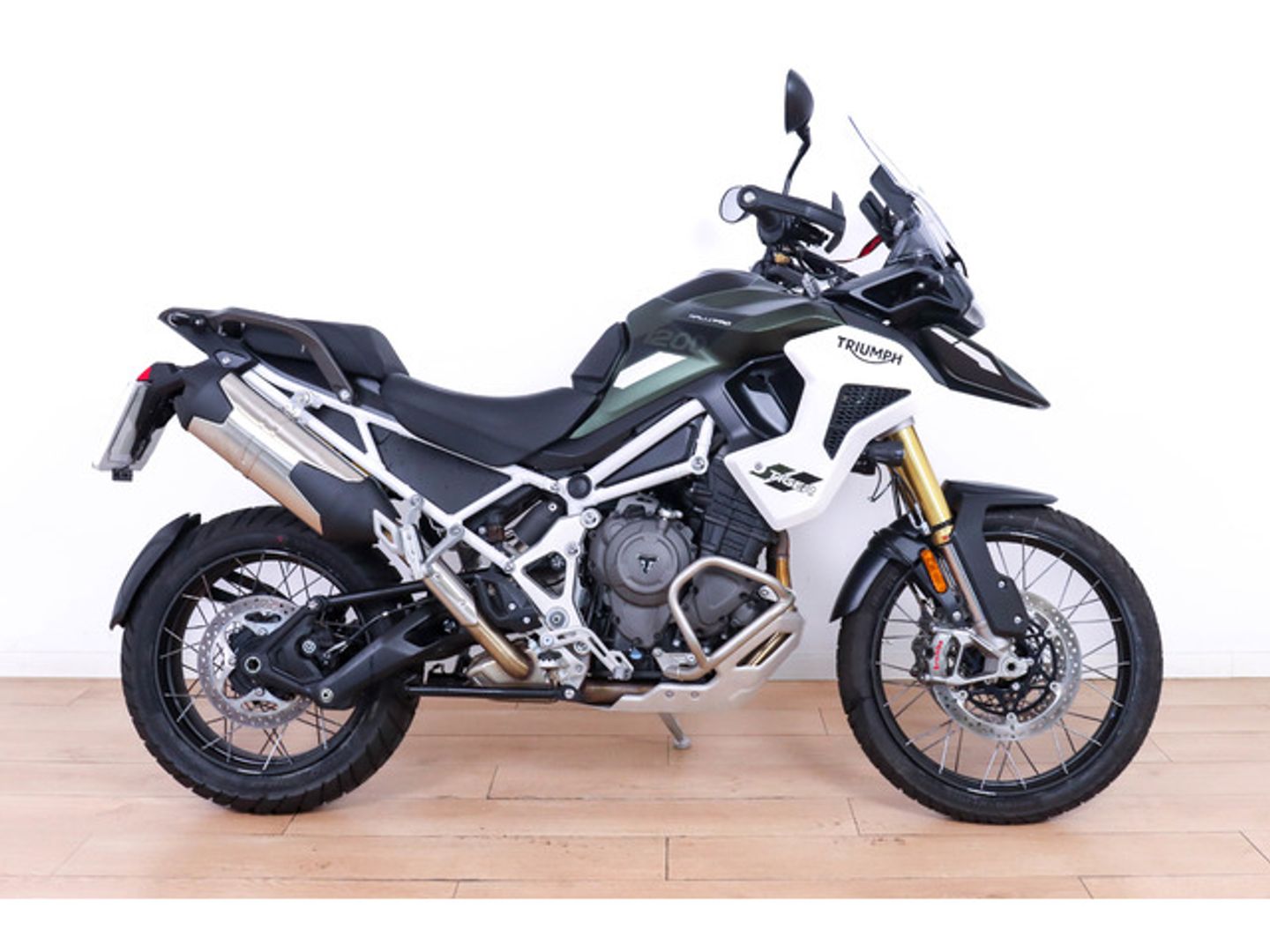 Triumph Tiger 1200 Rally Pro Verde Motorcycle