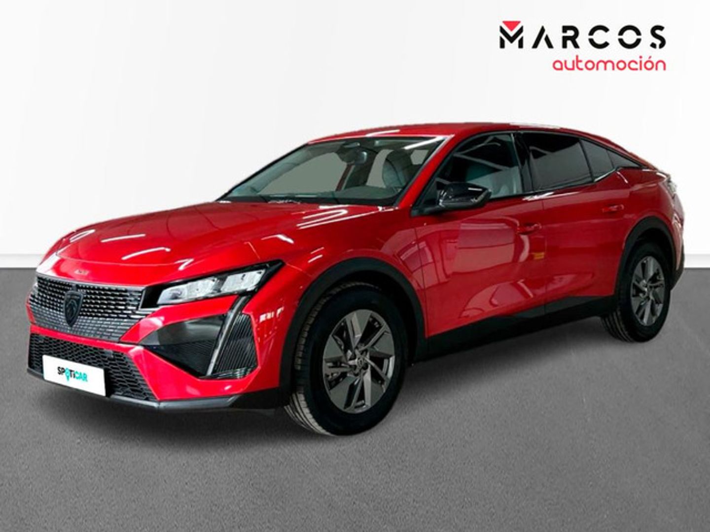 Peugeot 408 Allure Hybrid eDCS6 100 kW (136 CV) Rojo Sedan