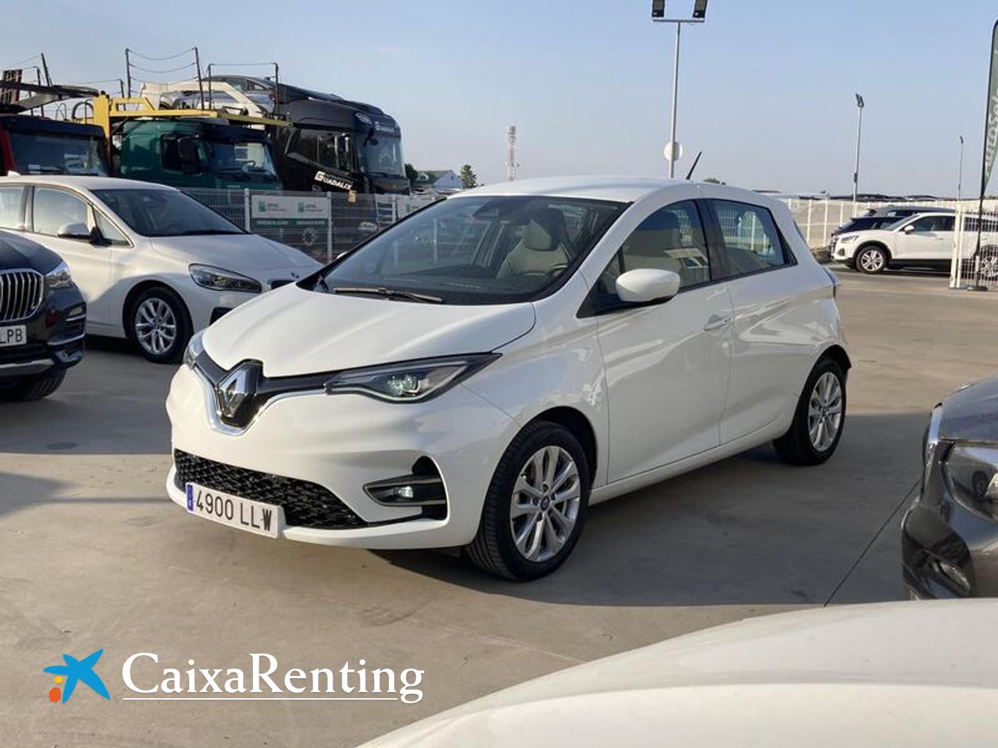 Renault Zoe Intens 100 kW R135 Batería 50kWh 99 kW (135 CV) Blanco Utilitarian