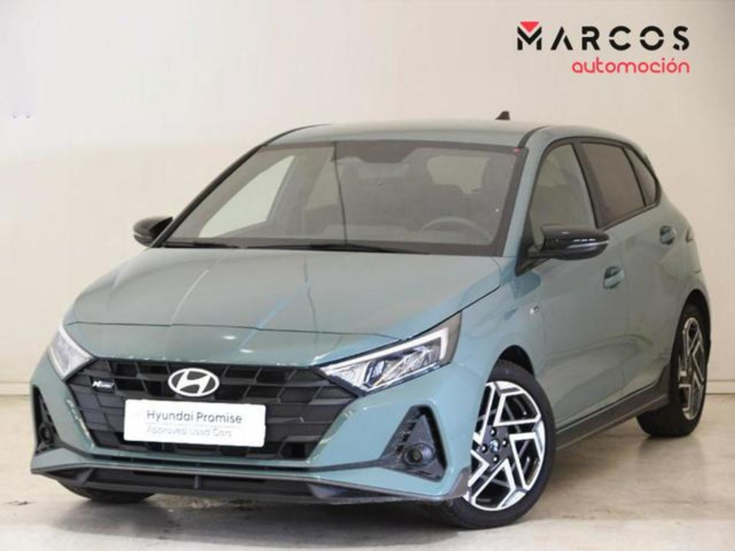 Hyundai i20 1.2 MPI N Line 59 kW (79 CV) Verde Sedan