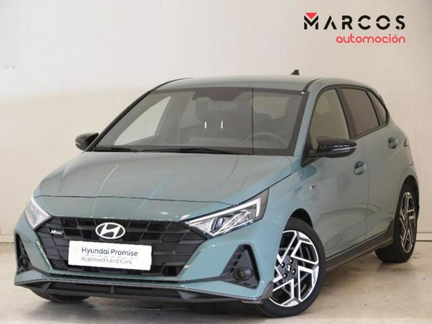 Hyundai i20 1.2 MPI N Line 59 kW (79 CV) Verde Sedan