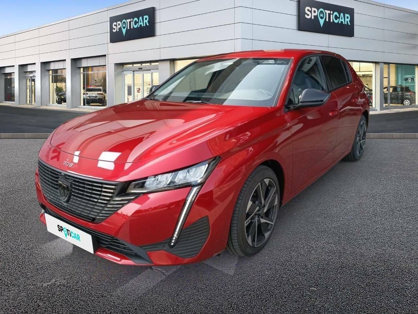 Peugeot 308 Allure Pack BlueHDi 130 S&S EAT8 96 kW (130 CV) Rojo Compact