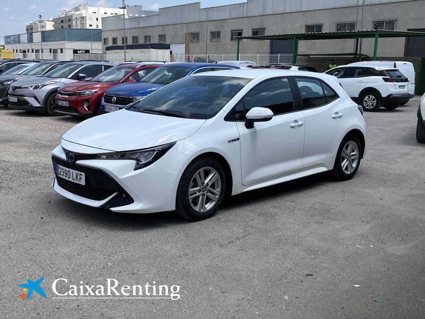 Toyota Corolla 1.8 125 Híbrido Active Tech E-CVT 90 kW (122 CV) Blanco Sedan