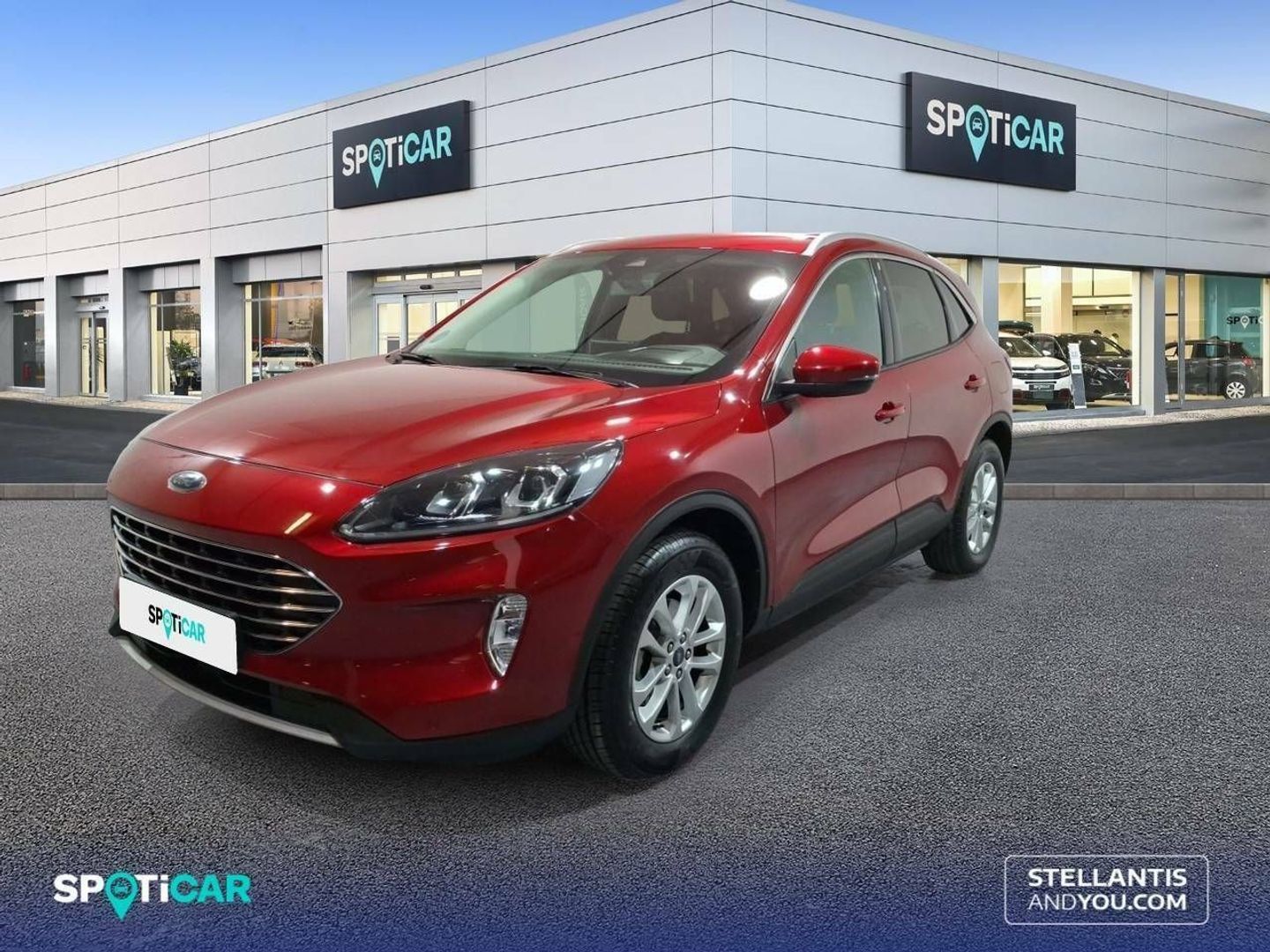 Ford Kuga 1.5 EcoBoost Titanium 4x2 110 kW (150 CV) Rojo SUV
