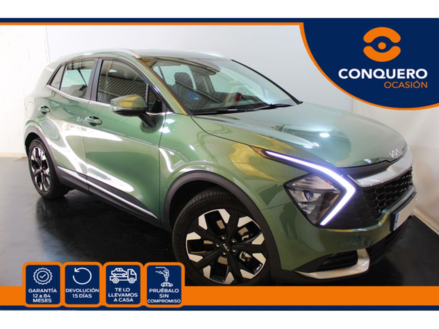 Kia Sportage 1.6 T-GDi PHEV Drive 4x4 195 kW (265 CV) Verde SUV