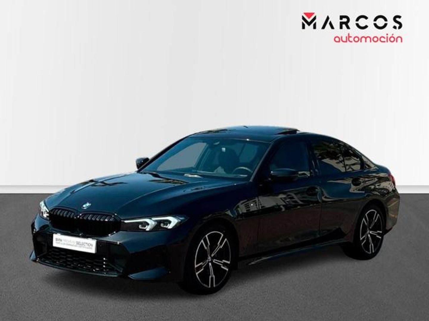 BMW Serie 3 318d 110 kW (150 CV) Negro Sedan