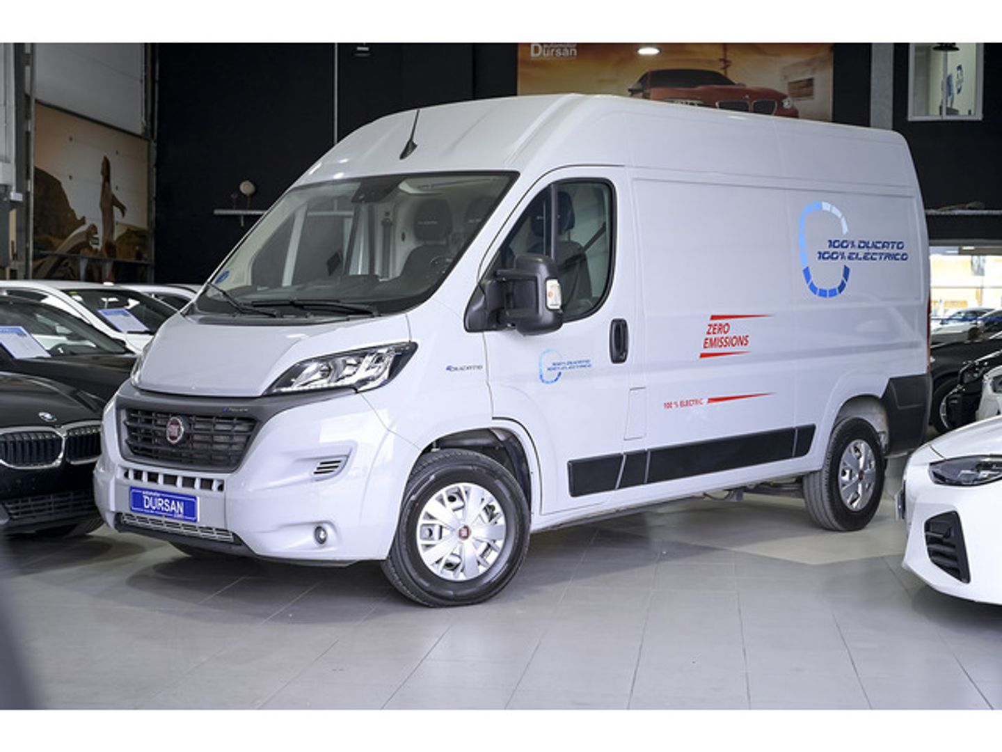 Fiat e-Ducato Furgón e-Ducato 3.500 L2 H2 47 kW 90 kW (122 CV) Gris Industrial