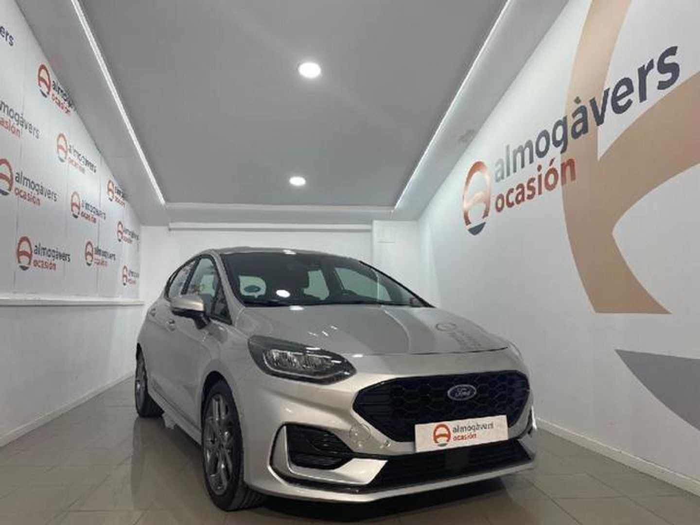 Ford Fiesta 1.0 EcoBoost MHEV ST-Line 92 kW (125 CV) Gris Plata Sedan
