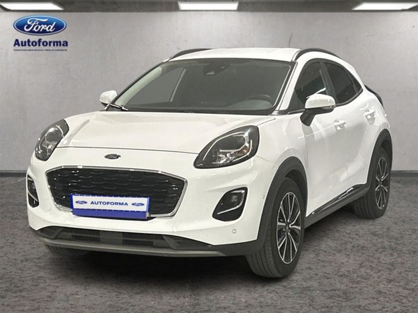 Ford Puma 1.0 EcoBoost MHEV Titanium Design 92 kW (125 CV) Blanco SUV