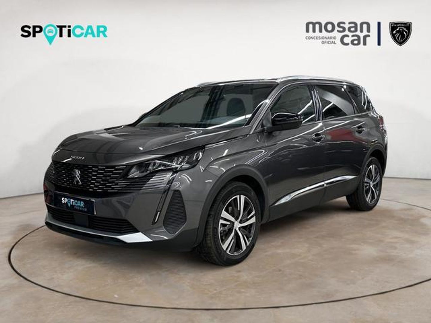 Peugeot 5008 Hybrid 1.2 Allure Pack eDCS6 100 kW (136 CV) Gris Plata SUV