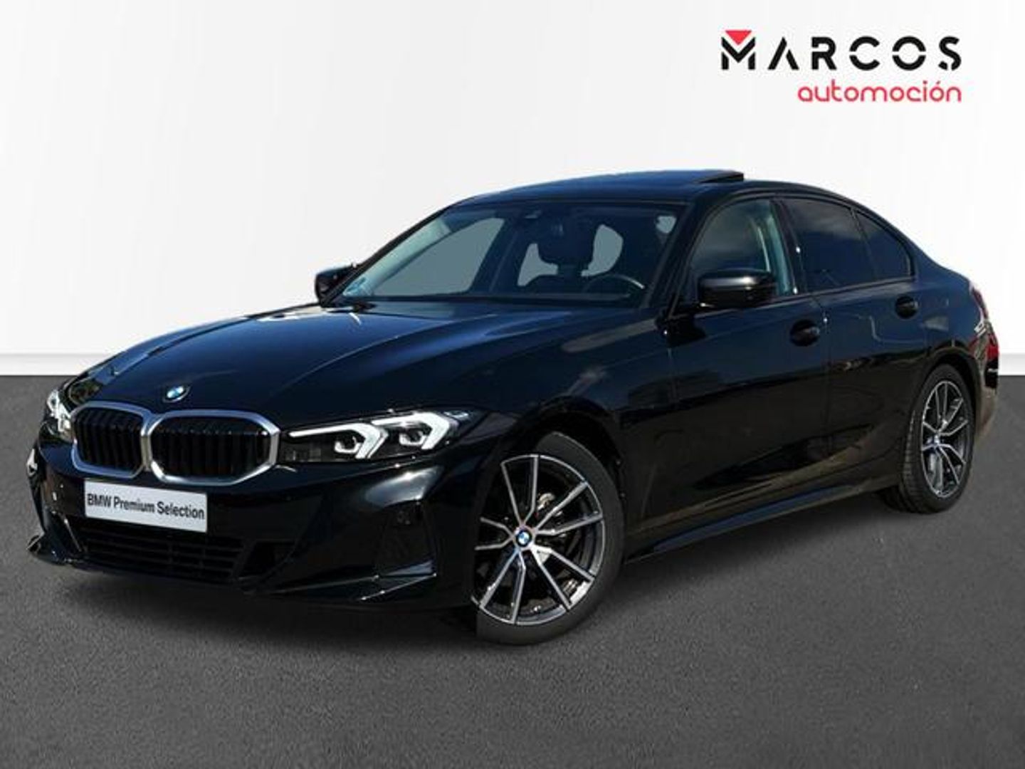 BMW Serie 3 320d 140 kW (190 CV) Negro Sedan