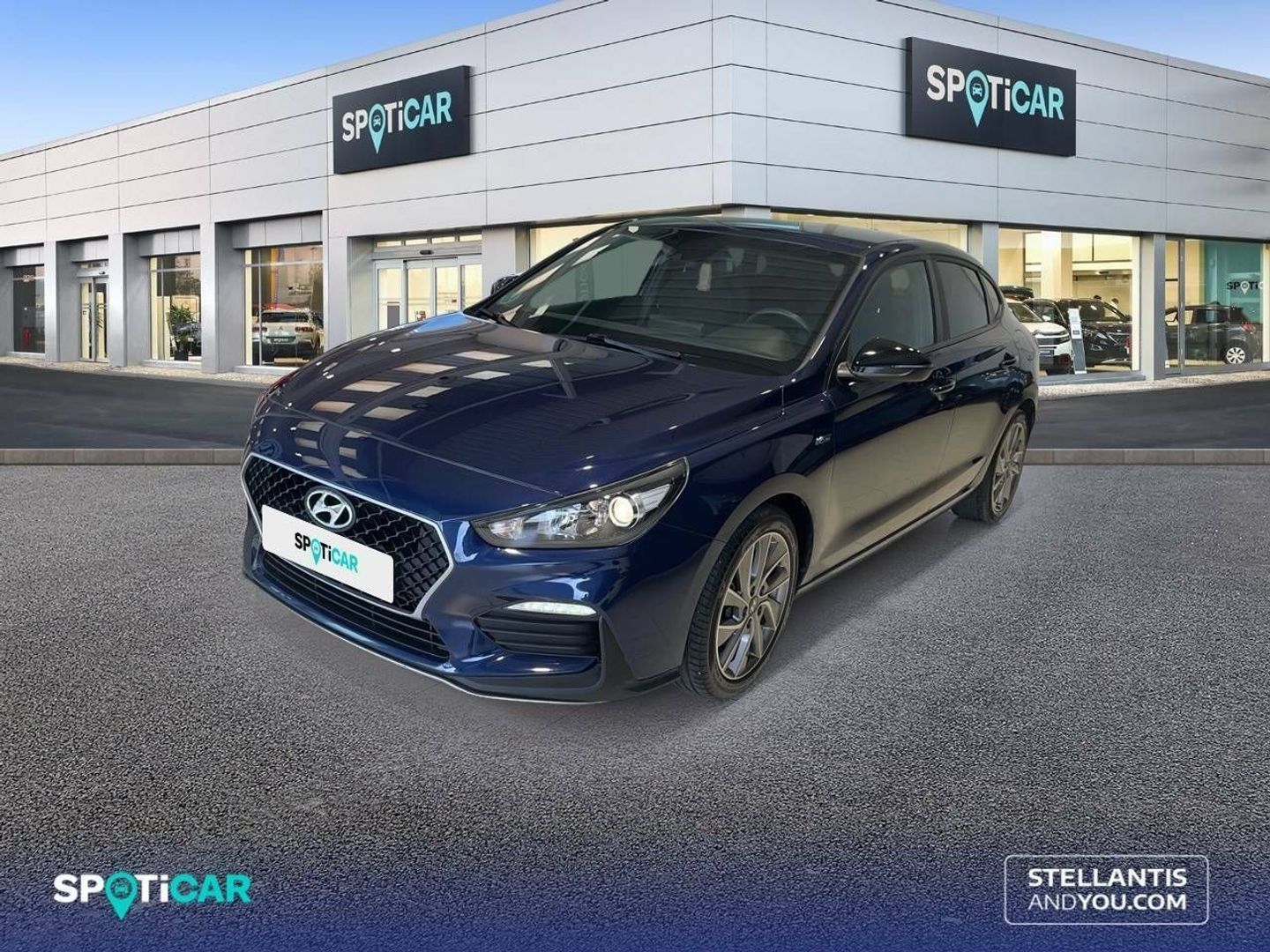 Hyundai i30 Fastback 1.0 TGDI N Line 88 kW (120 CV) Azul Compact