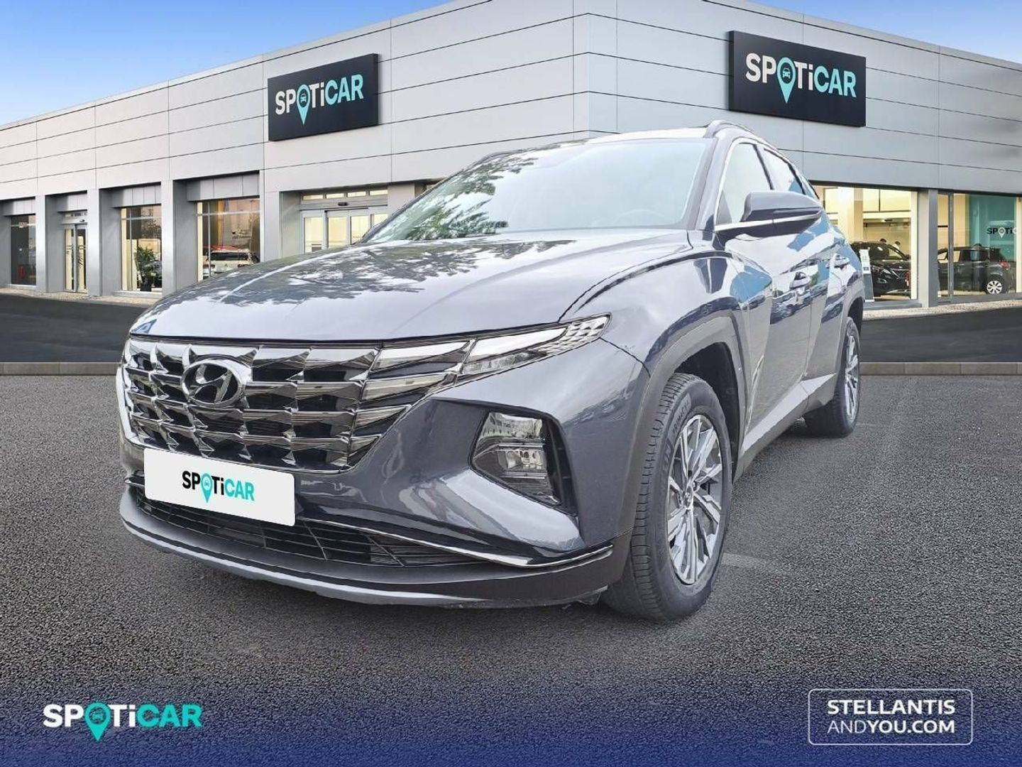 Hyundai Tucson 1.6 TGDI HEV Maxx Sky DCT 169 kW (230 CV) Gris SUV