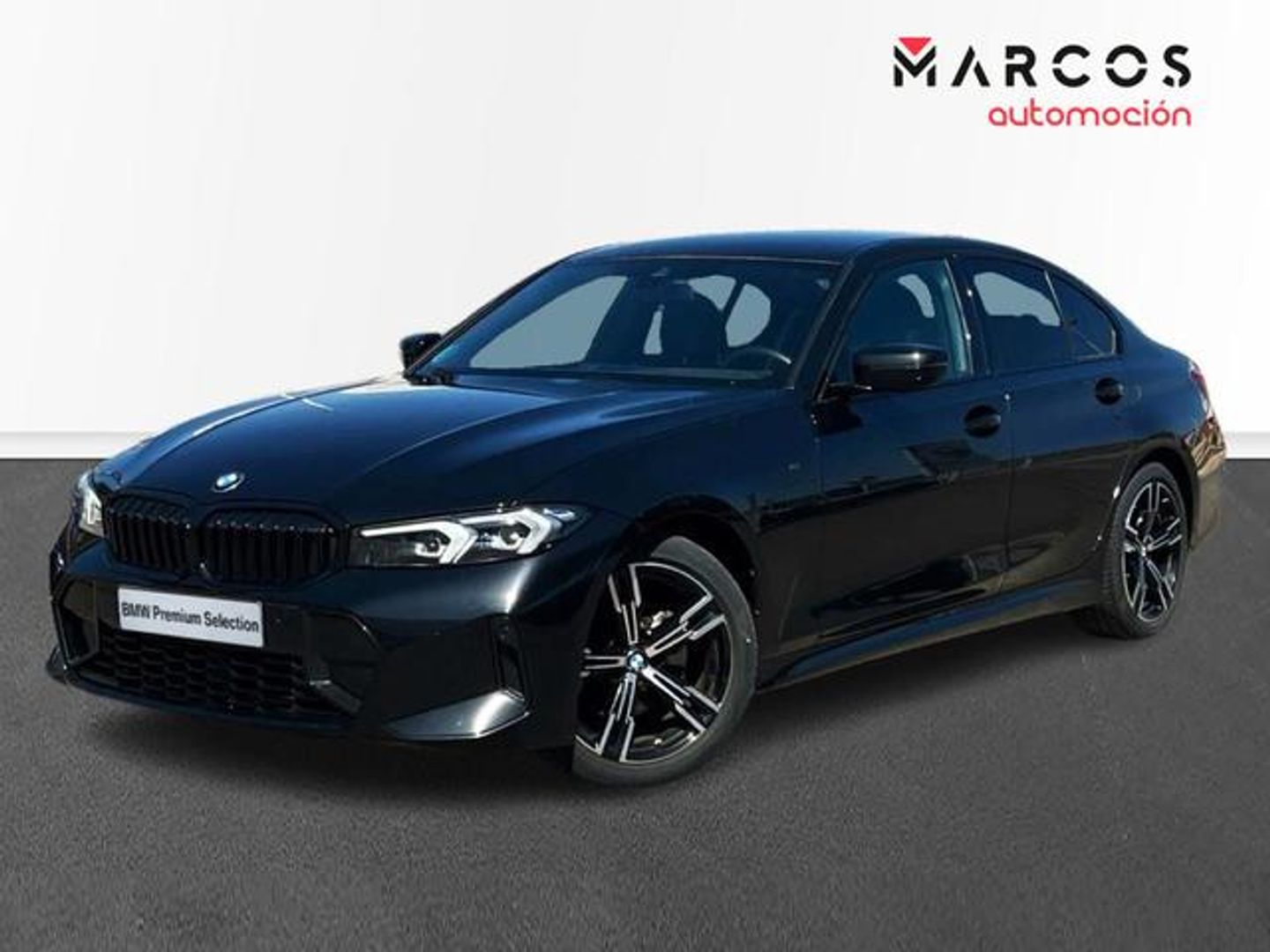 BMW Serie 3 320d 140 kW (190 CV) Negro Sedan