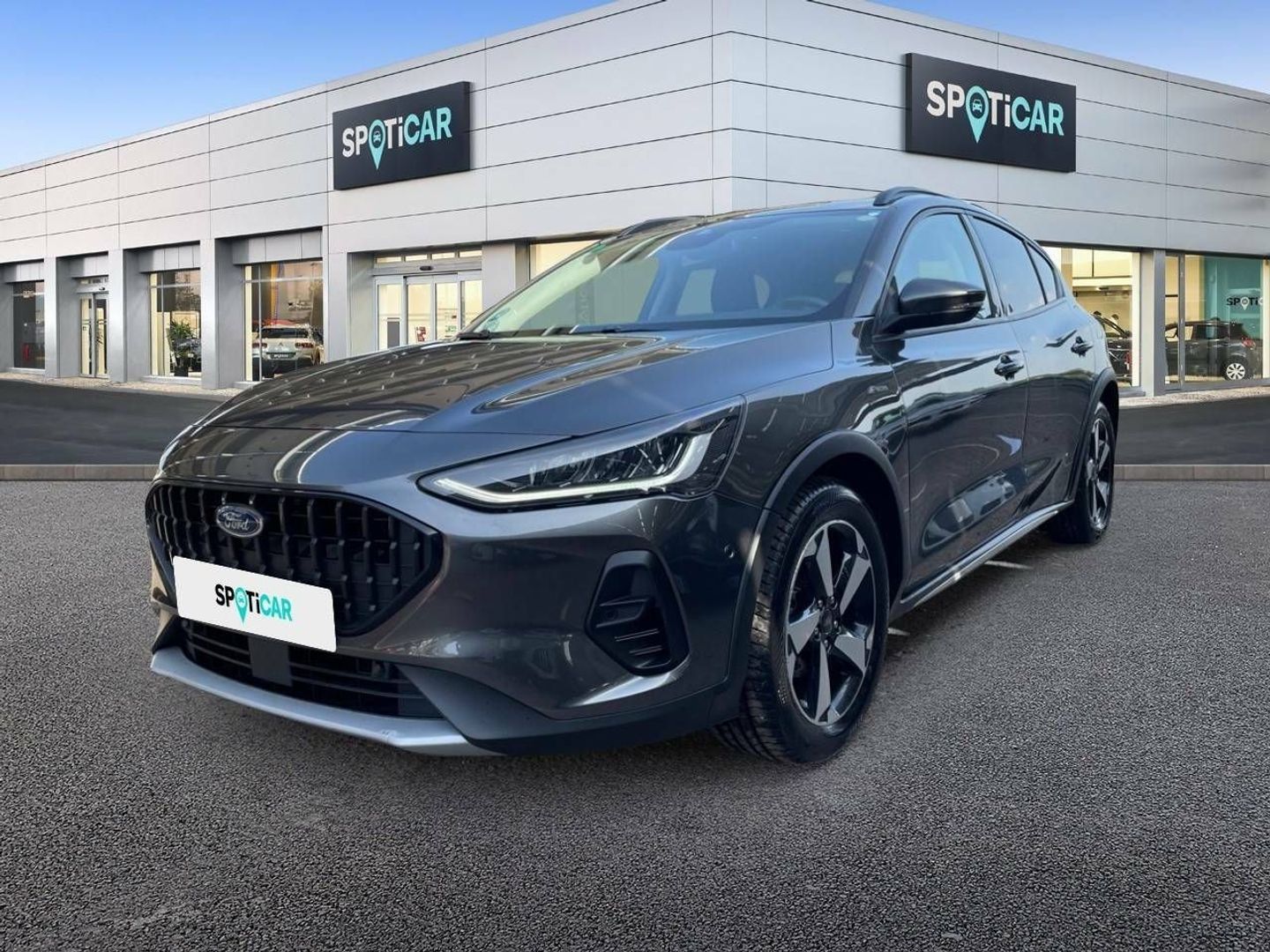 Ford Focus 1.0 Ecoboost MHEV Active 114 kW (155 CV) Gris Compact