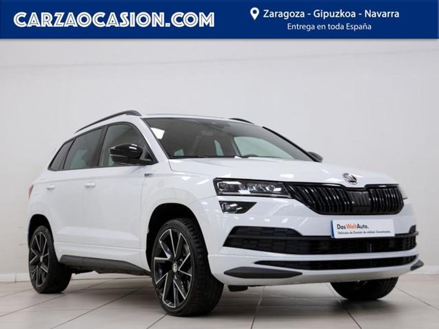 Skoda Karoq 1.5 TSI ACT Sportline DSG 110 kW (150 CV) Blanco SUV
