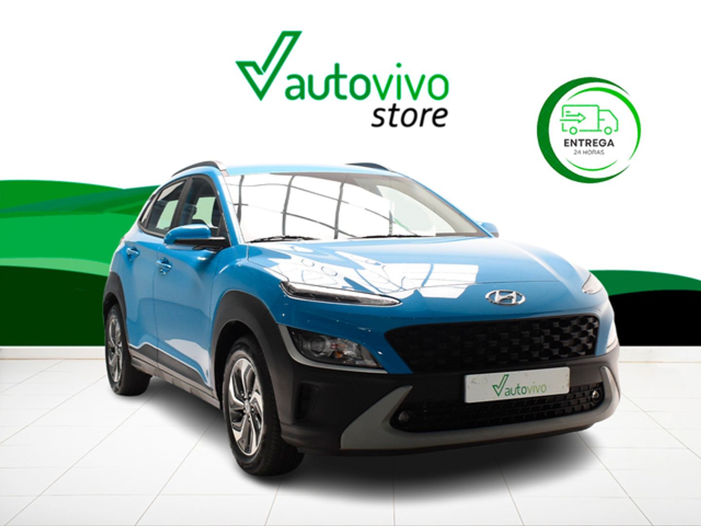 Hyundai Kona 1.6 GDI HEV Maxx DCT 104 kW (141 CV) Azul SUV