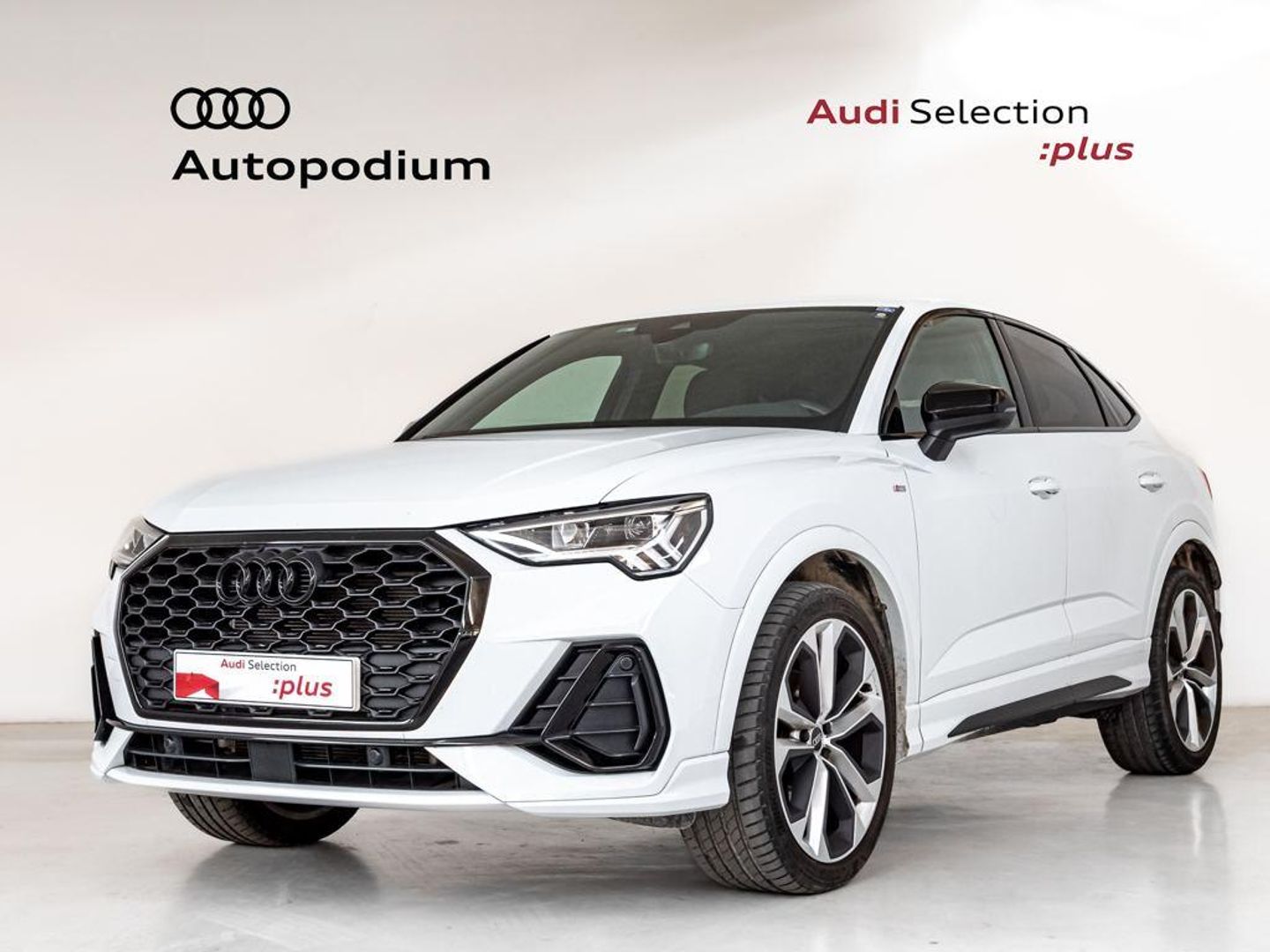 Audi Q3 Sportback Black line 35 TFSI 110 kW (150 CV) S tronic Blanco SUV