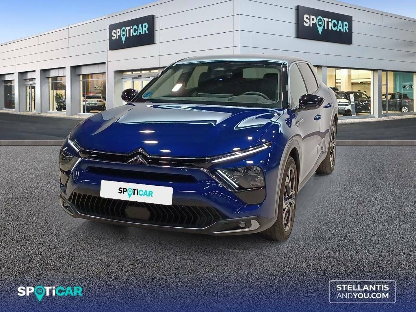 Citroen C5 X Hybrid 225 Shine Pack e-EAT8 165 kW (225 CV) Azul Sedan