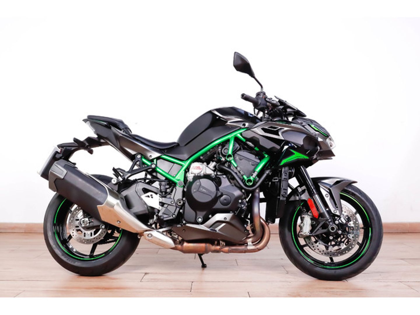 Kawasaki Z 1000 H2 Supercharge Negro Motorcycle