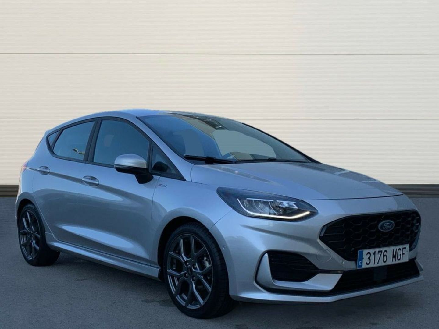 Ford Fiesta 1.0 EcoBoost MHEV ST-Line 92 kW (125 CV) Gris Plata Sedan