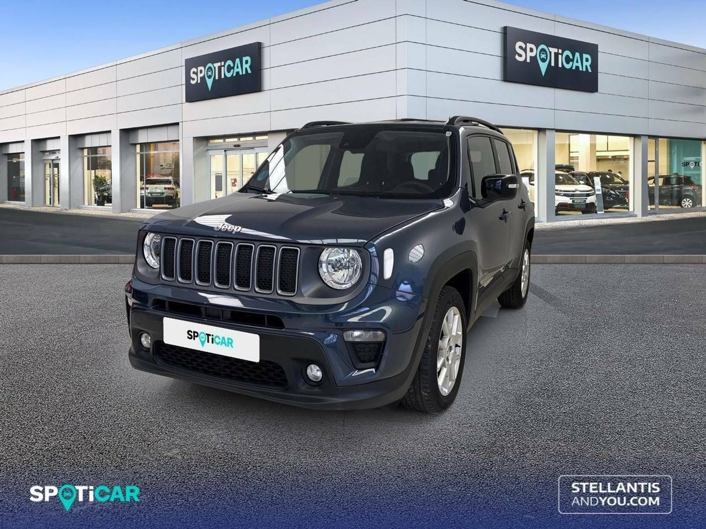 Jeep Renegade eHybrid 1.5 Limited ATX 96 kW (130 CV) Azul All Terrain / Pick-up