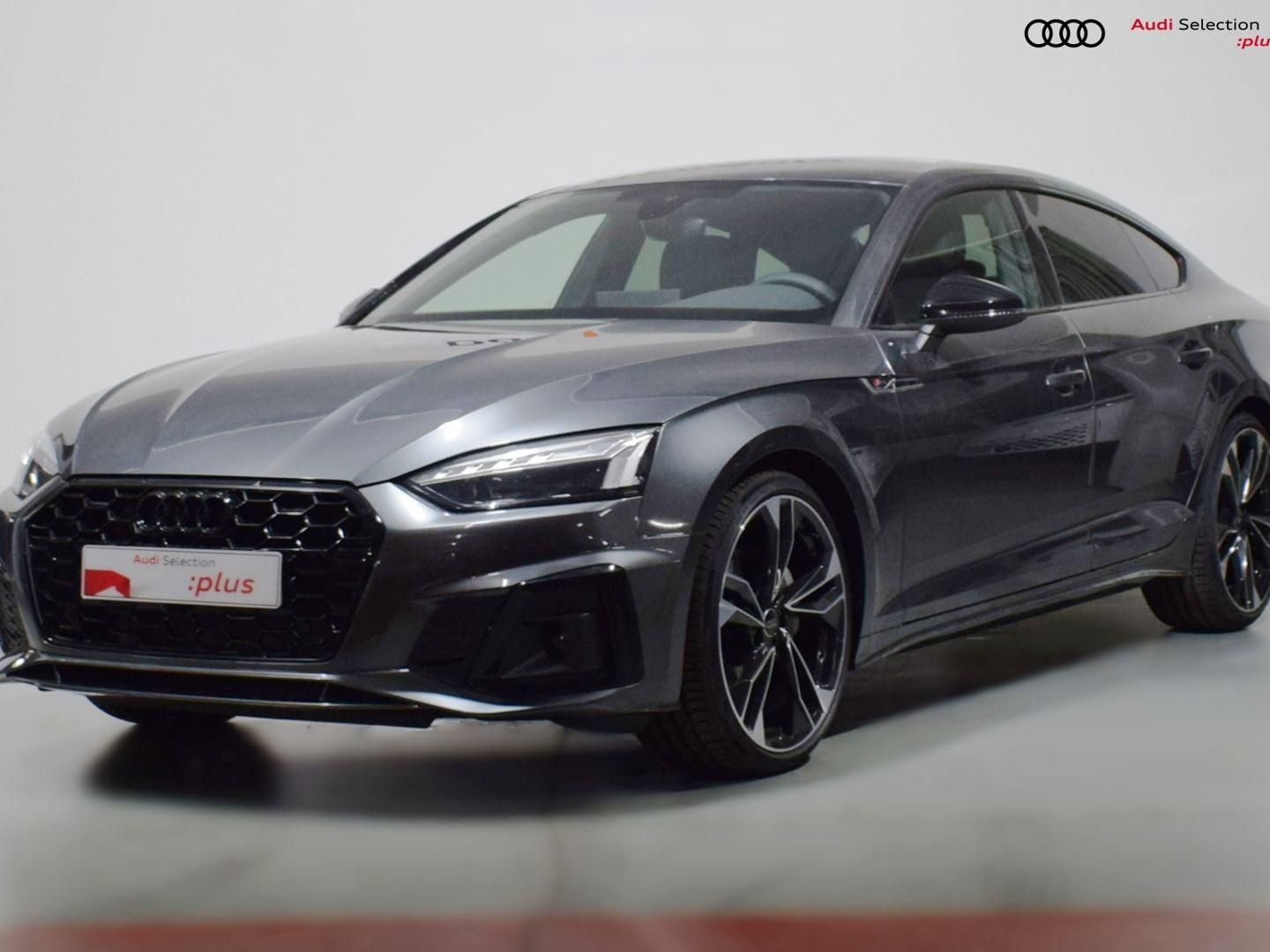 Audi A5 Sportback Black line 40 TDI 150 kW (204 CV) S tronic Gris Sedan