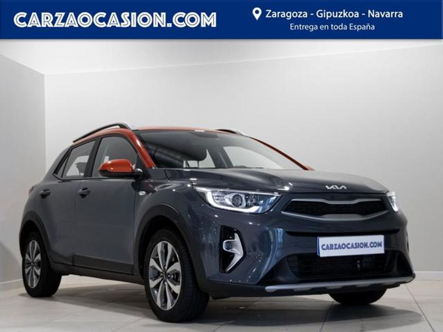 Kia Stonic 1.0 T-GDi MHEV Concept 74 kW (100 CV) Gris SUV