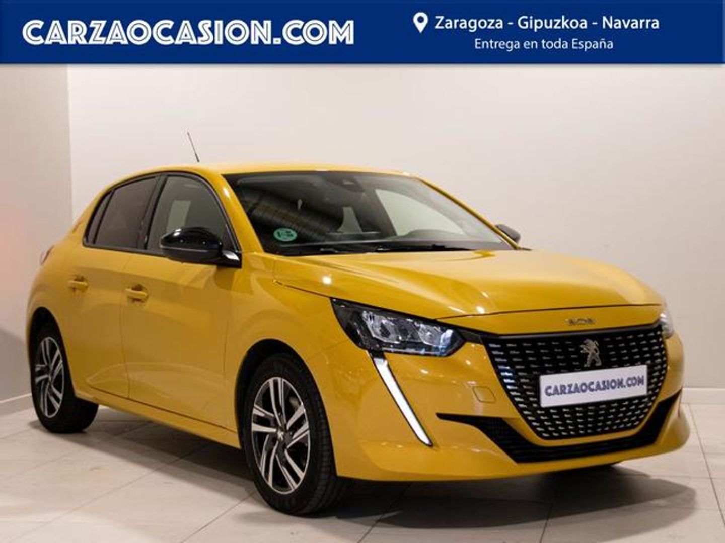Peugeot 208 PureTech 100 Allure Pack EAT8 75 kW (100 CV) Amarillo Compact