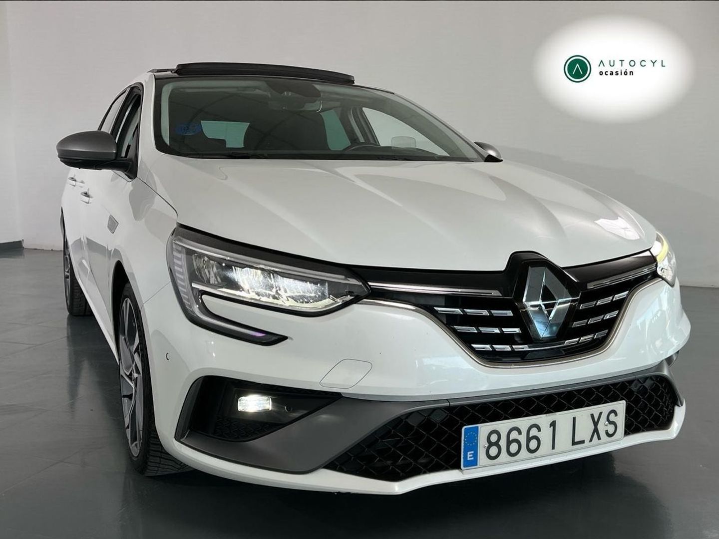 Renault Megane RS Line E-Tech Híbrido 118 kW (160 CV) Blanco Sedan