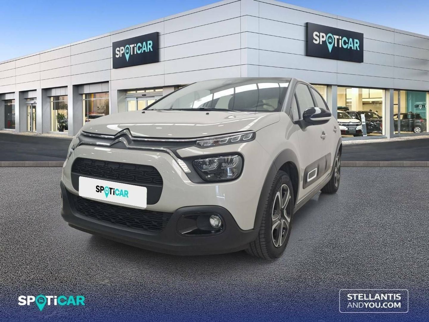 Citroen C3 BlueHDi 100 S&S Plus 75 kW (102 CV) Beige Sedan