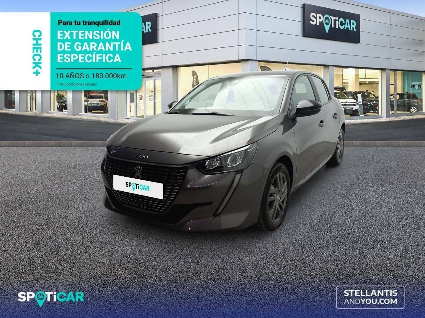 Peugeot 208 PureTech 75 S&S Active Pack 55 kW (75 CV) Gris Compact