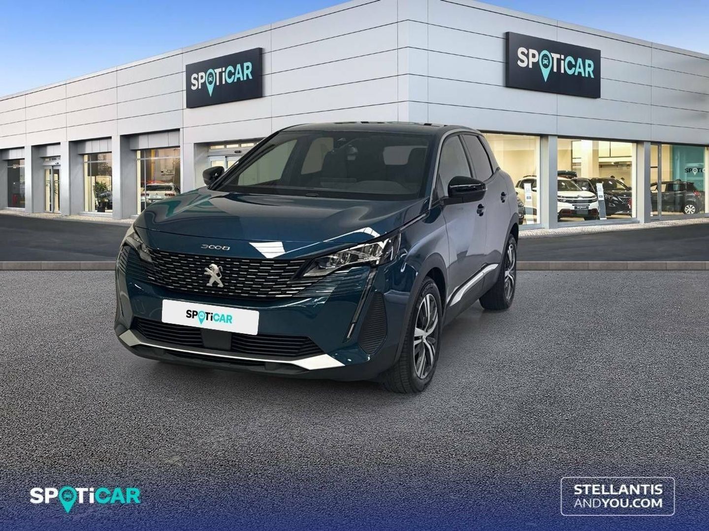 Peugeot 3008 BlueHDi 130 S&S Allure Pack EAT8 96 kW (130 CV) Azul All Terrain / Pick-up