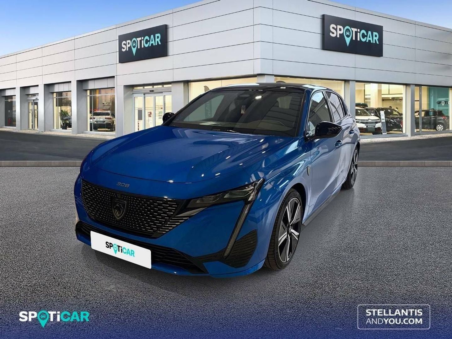 Peugeot 308 Hybrid 225 GT eEAT8 165 kW (225 CV) Azul Sedan