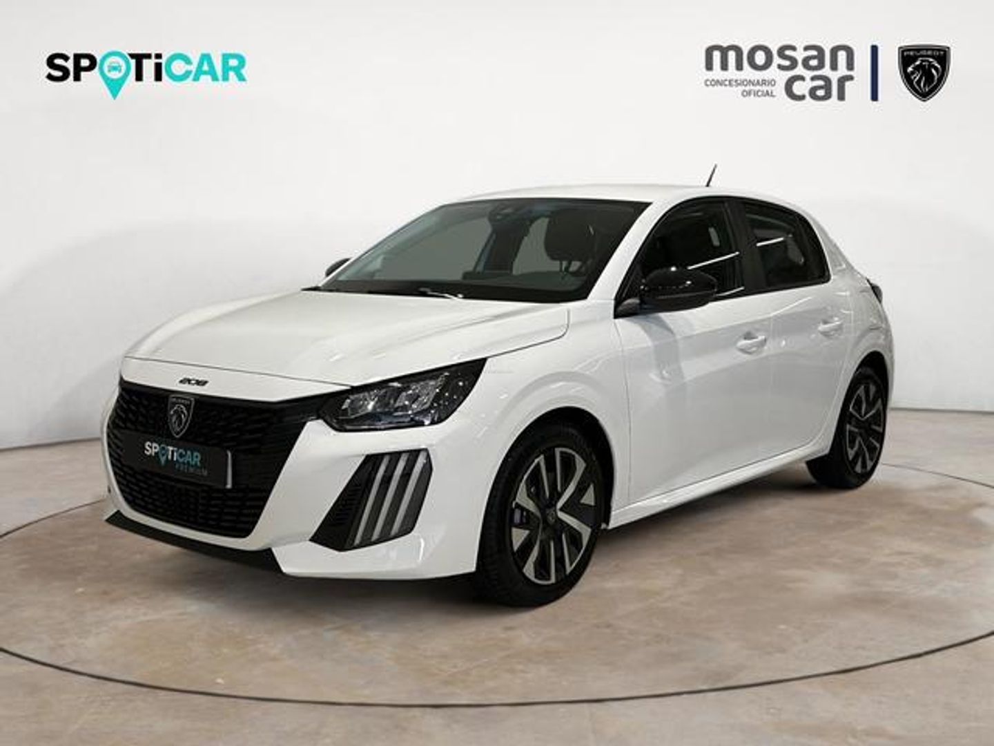 Peugeot 208 Active Hybrid eDCS6 75 kW (100 CV) Blanco Sedan