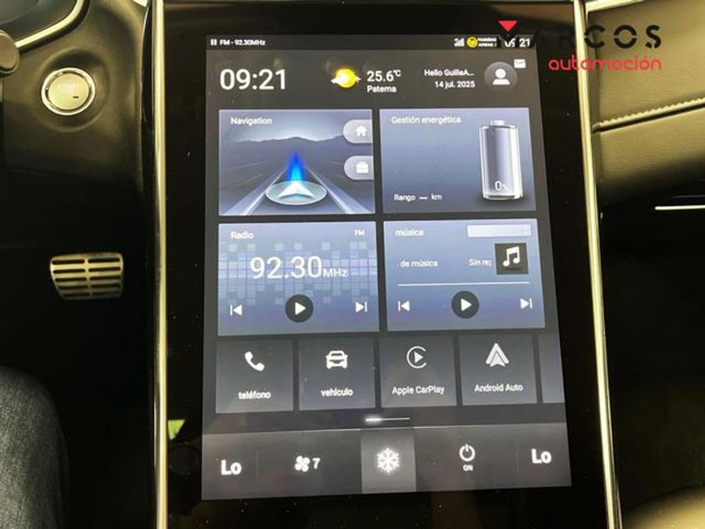 MG Marvel R 70kWh Comfort 132 kW (180 CV)