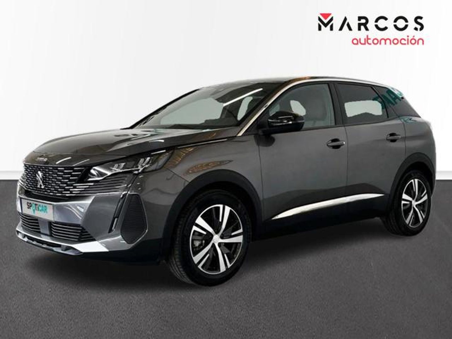 Peugeot 3008 Hybrid 136 Allure Pack eDCS6 100 kW (136 CV) Gris Plata SUV