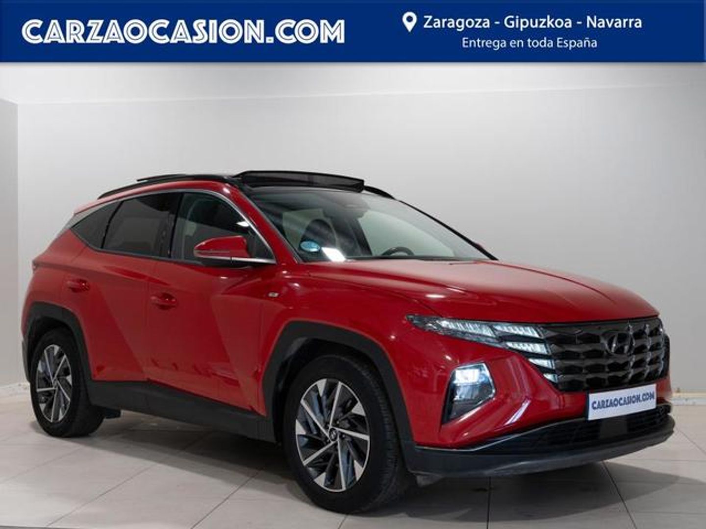 Hyundai Tucson 1.6 TGDI 48V Tecno Sky 110 kW (150 CV) Rojo SUV