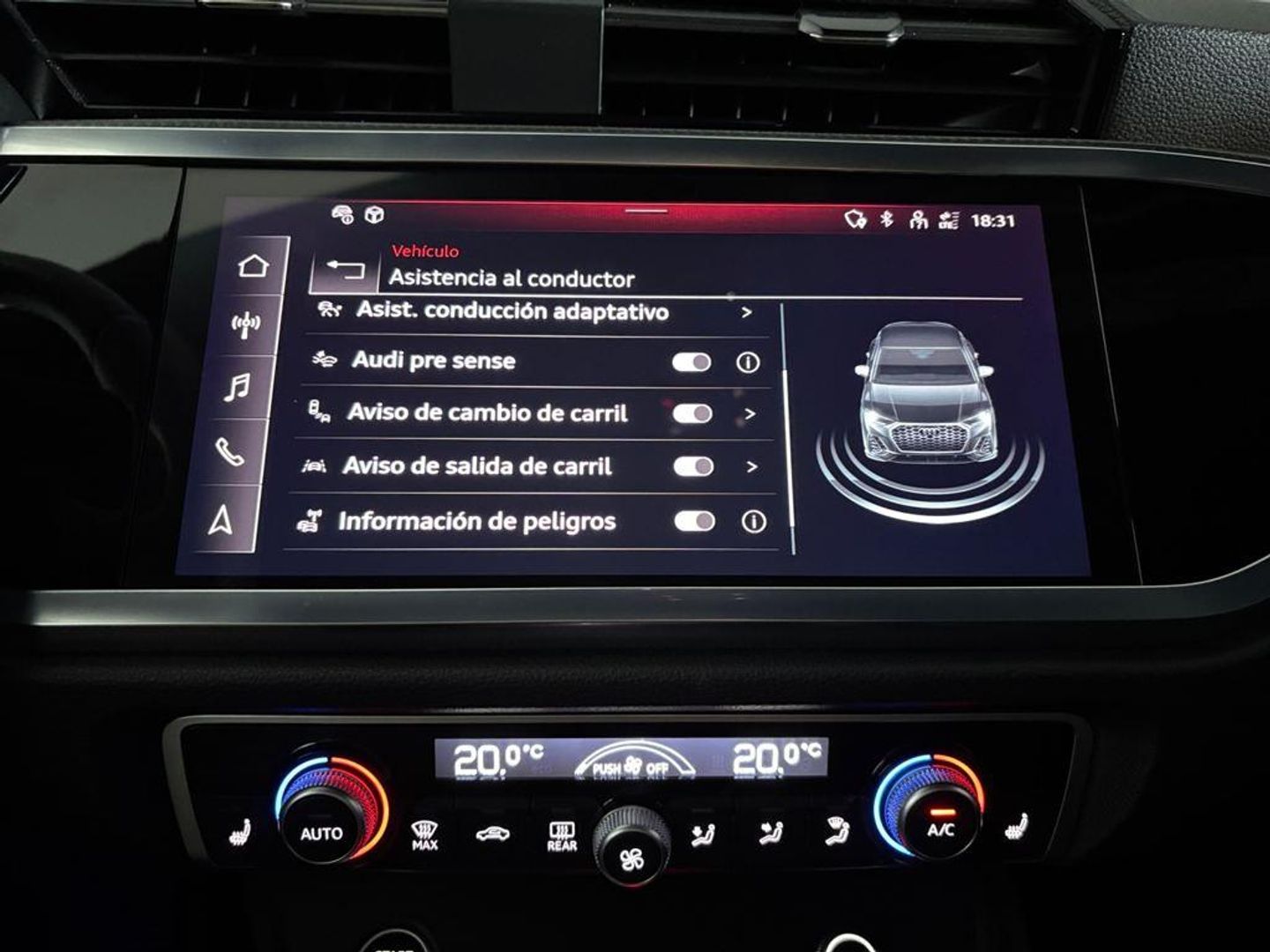 Audi Q3 Sportback Black line 35 TFSI 110 kW (150 CV) S tronic