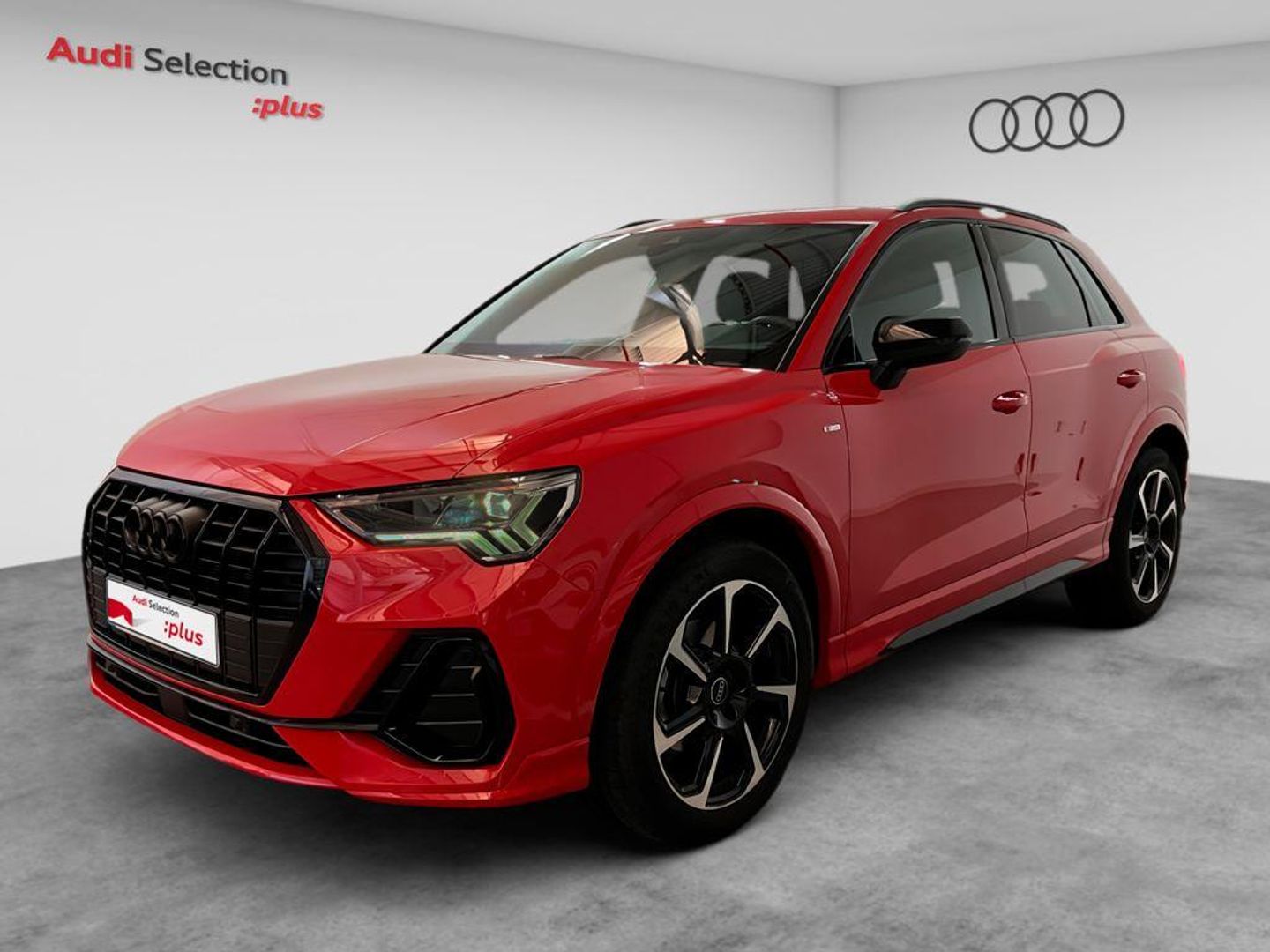 Audi Q3 Black line 35 TFSI 110 kW (150 CV) S tronic Rojo SUV