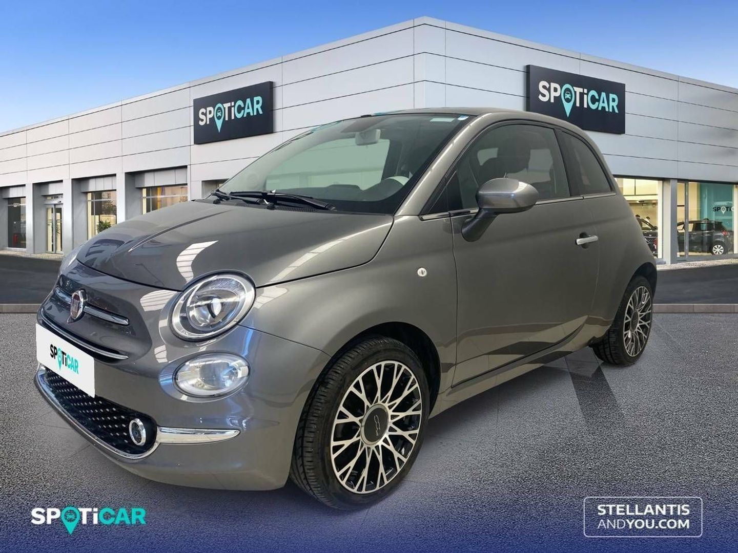 Fiat 500 1.0 Hybrid Dolcevita 51 kW (70 CV) Gris Compact