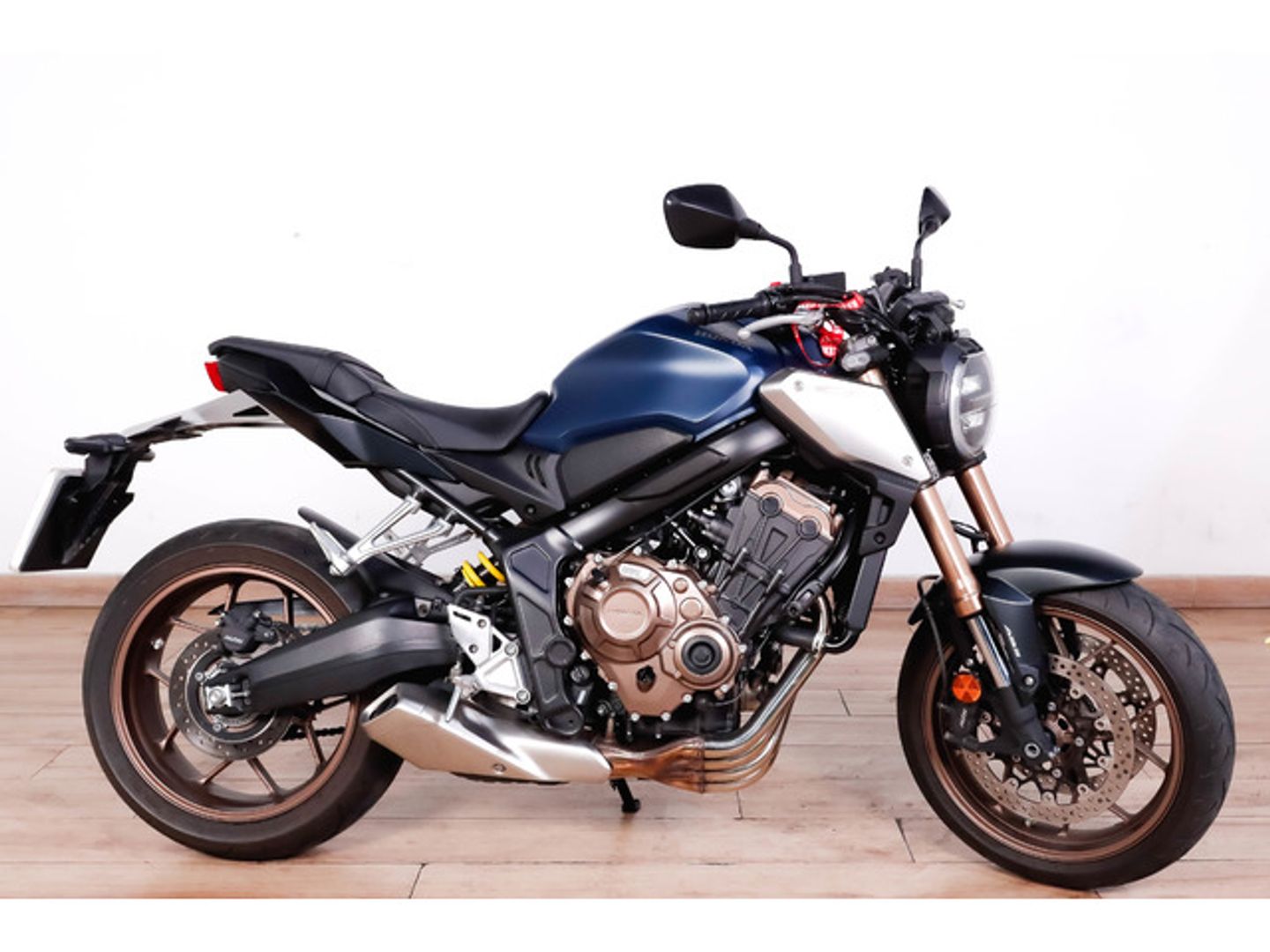 Honda CB650R Azul Motorcycle