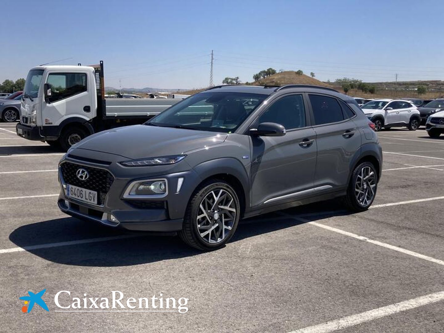 Hyundai Kona 1.6 GDI HEV Style Sky 104 kW (141 CV) Gris SUV